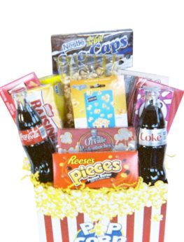 Movie Madness Gift Basket