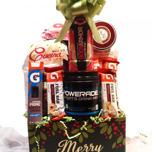 Healthy Christmas Gift Basket