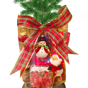 Snowman Gift Basket